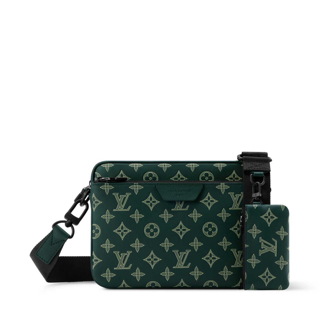 Trio Messenger Monogram Shadow - Bags and Small Leather Goods